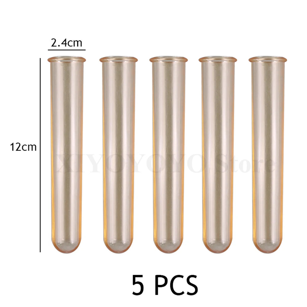 Hollow Animal Test Tube Vase Silicone Molds.