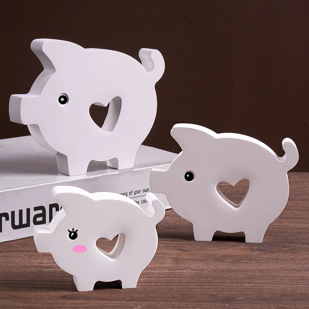 Heartfelt Piggy Silicone Mold