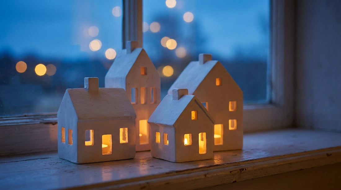 How to Make Plaster Light Houses Step by Step