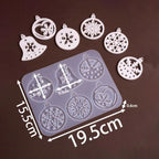 Christmas Hanging Ornament Silicone Mold Set
