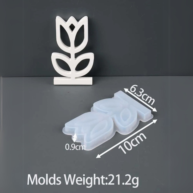 Hollow Floral Planter Ornament Silicone Mold