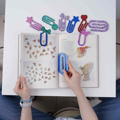 Paper Clip Bookmark Silicone Mold