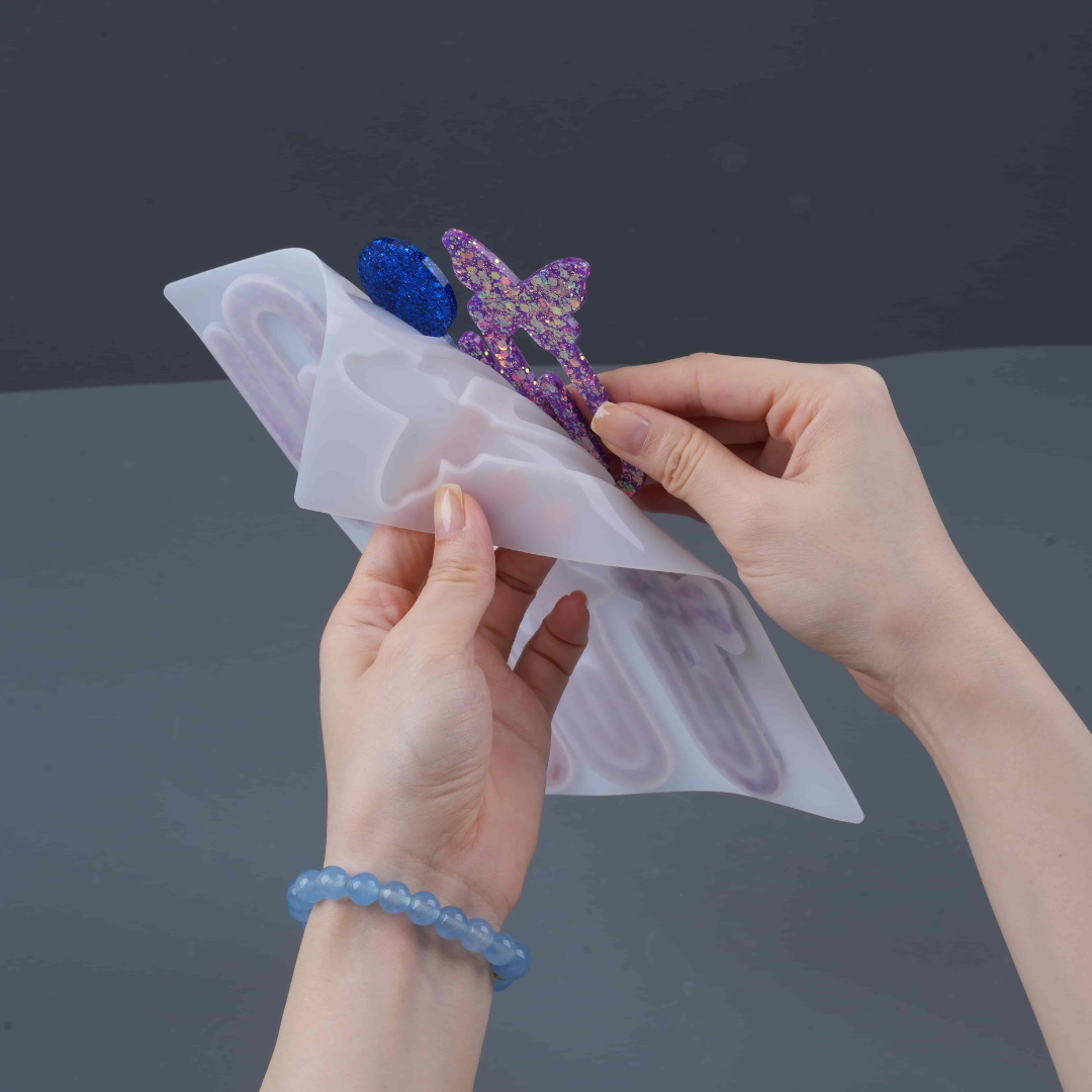 Paper Clip Bookmark Silicone Mold