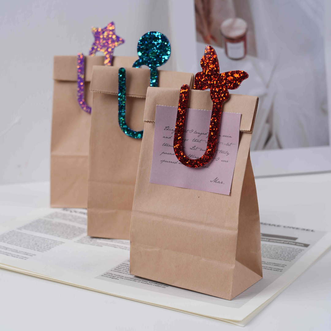 Paper Clip Bookmark Silicone Mold