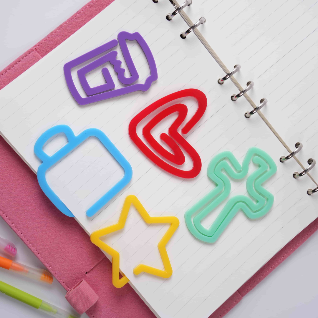 Resin Bookmark & Paperclip Silicone Mold