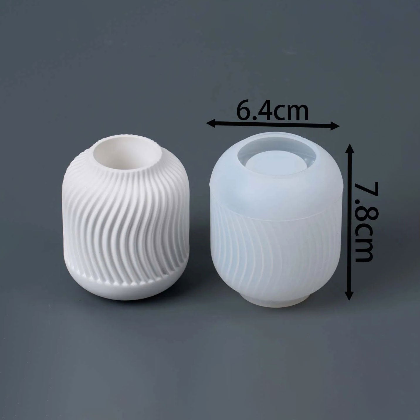 Linevra Flute Vase Silicone Mold