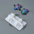 Mini Sea Turtle Silicone Mold for Resin Ornaments
