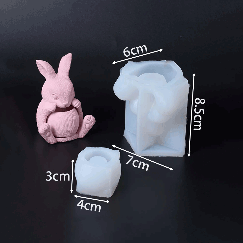 Burrow Sculpt Bunny Cup Mold Set