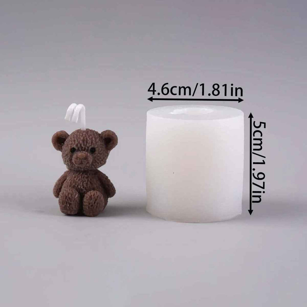 Orsun Stitch Mini Bear Silicone Mold