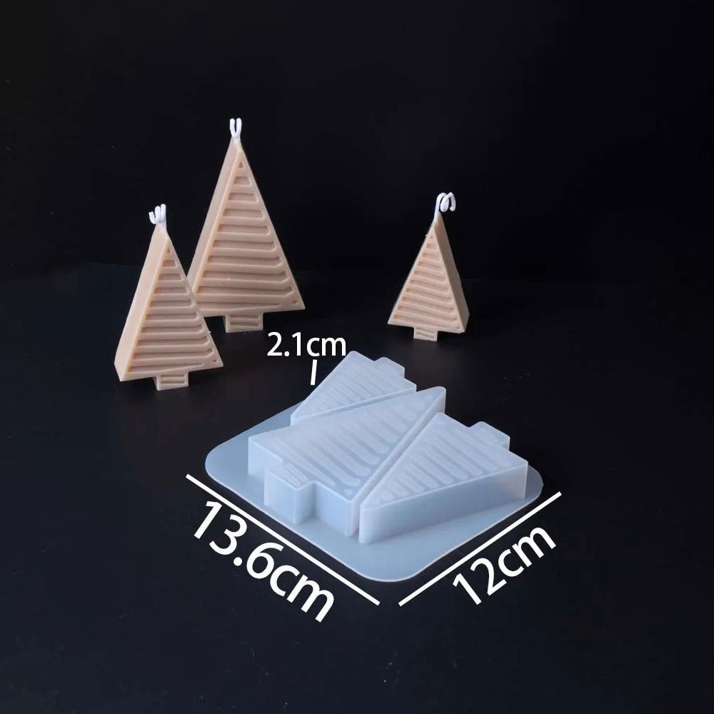 Silvun Grove Christmas Tree Silicone Candle Mold