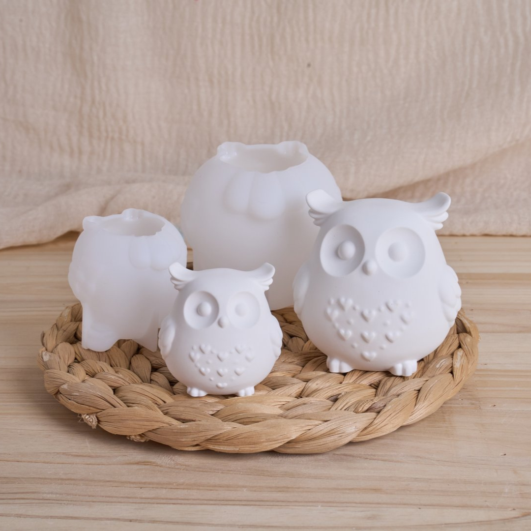 Stova Heartplume Owl Silicone Mold
