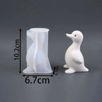 Stand Duck Silicone Mold