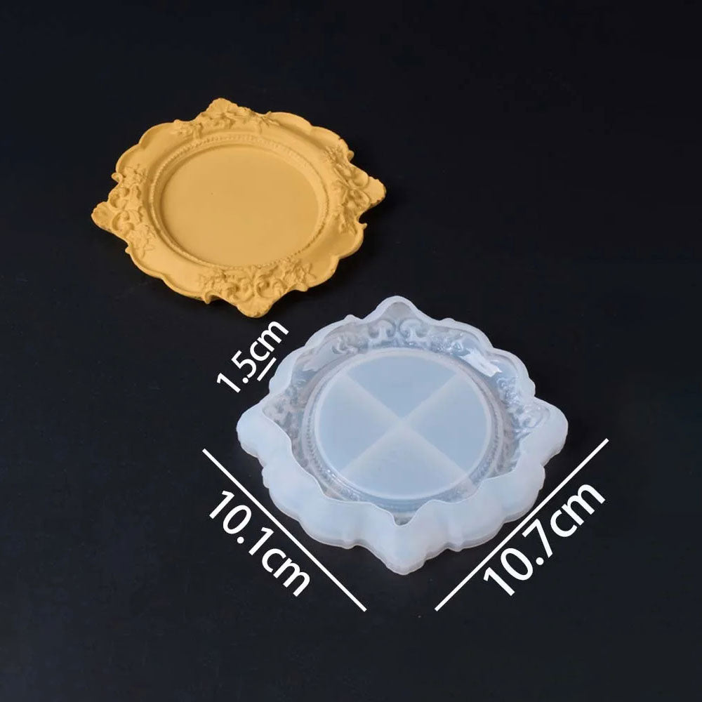 Barossi Cartouche Tray Silicone Mold