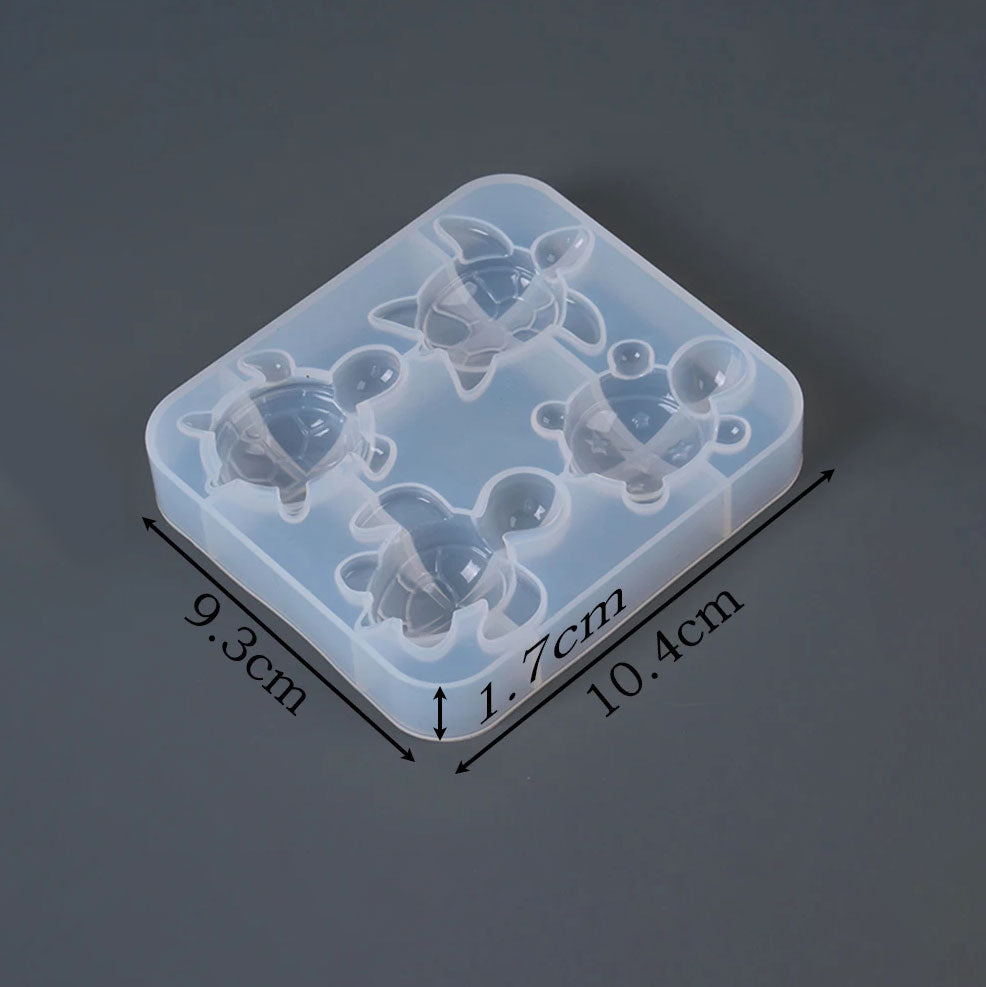 Marinu Round Sea Turtle Silicone Mold