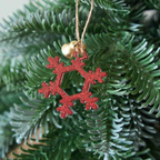 8Pcs Snowflake Resin Silicone Mold Set