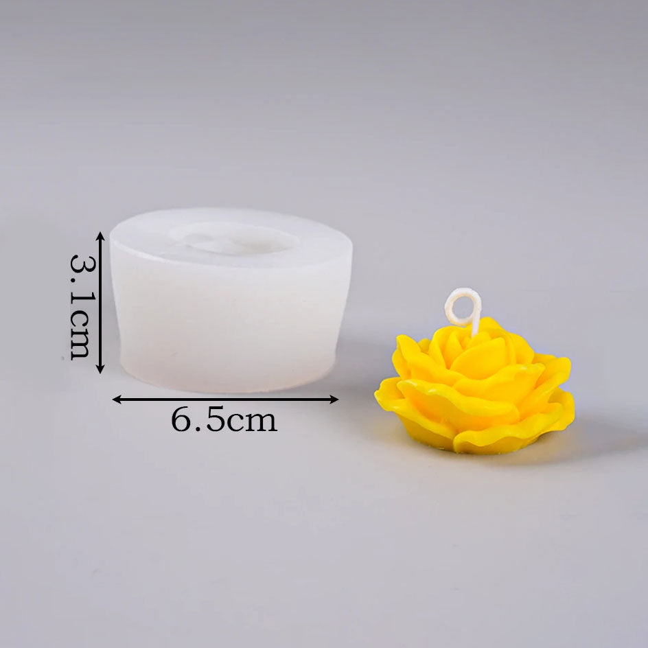 Cavella Petal Camellia Silicone Mold