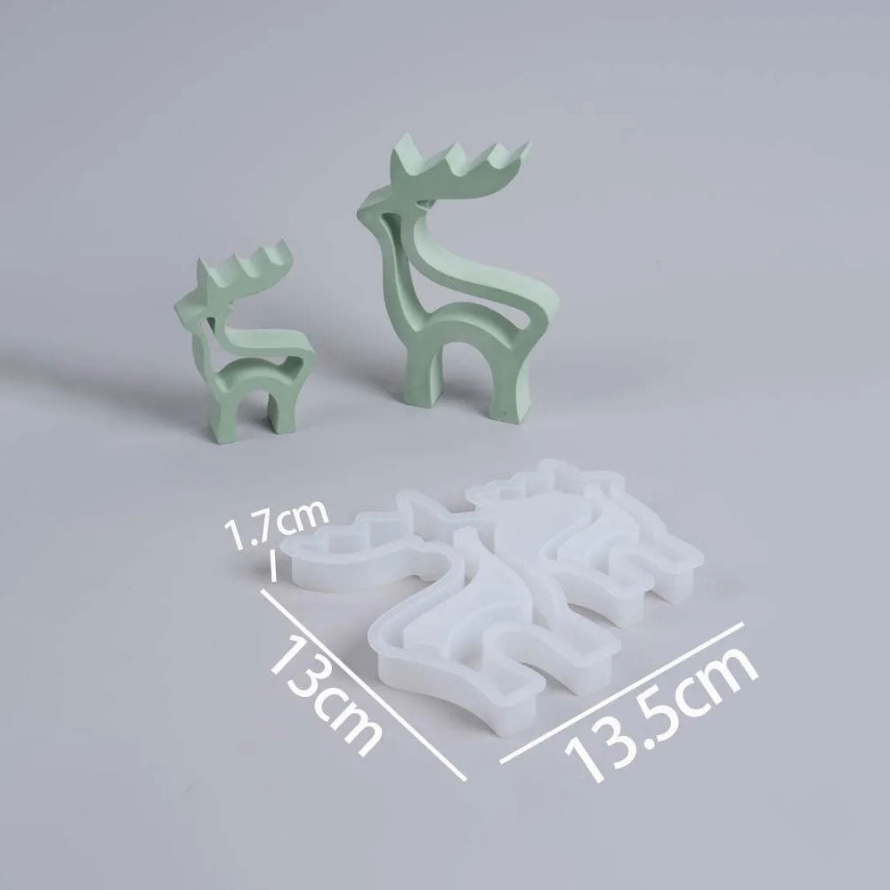 Volen Contour Reindeer Silicone Mold
