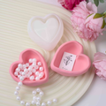 Heart-Shaped Candle Holder Bowl Silicone Mold
