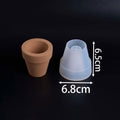 Terun Rim Flower Pot Silicone Mold Small