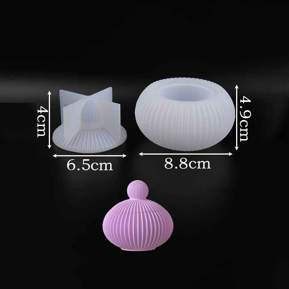 Velun Flute Storage Jar Silicone Mold Compact