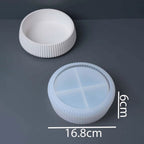 Minimal Stripe Storage Bowl Silicone Mold Large