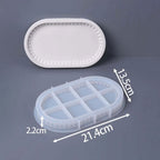 Halo Bead Silicone Tray Mold Large