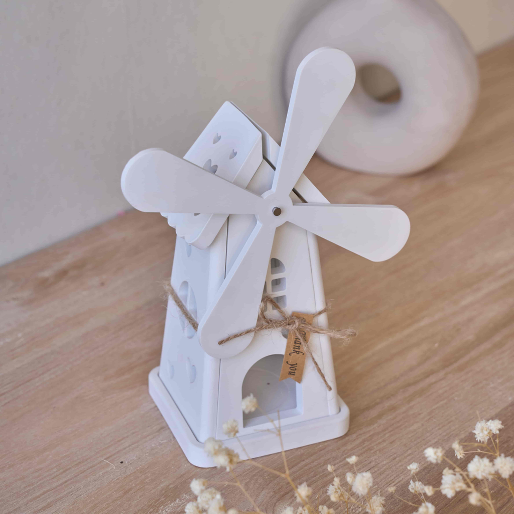 Rotating Windmill House Ornament Silicone Mold Kit