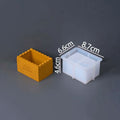 Bisca Crimp Biscuit Box Silicone Mold