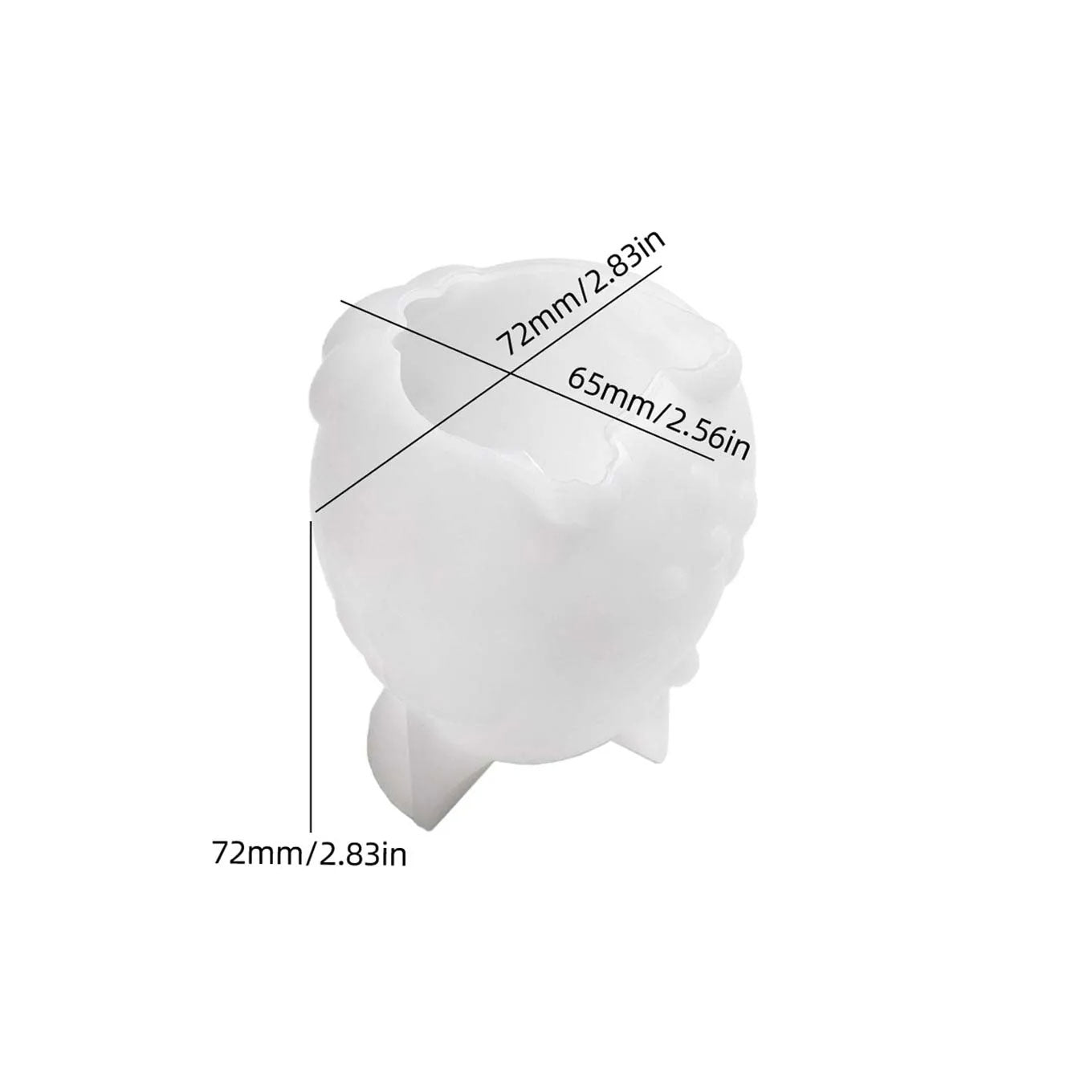 Stova Heartplume Owl Silicone Mold