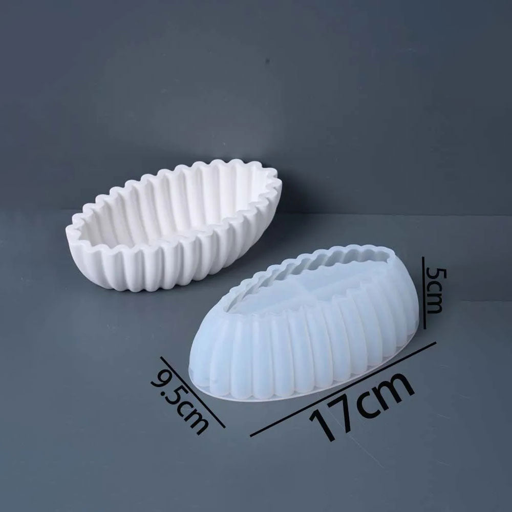 Coralun Ripple Hull Silicone Mold