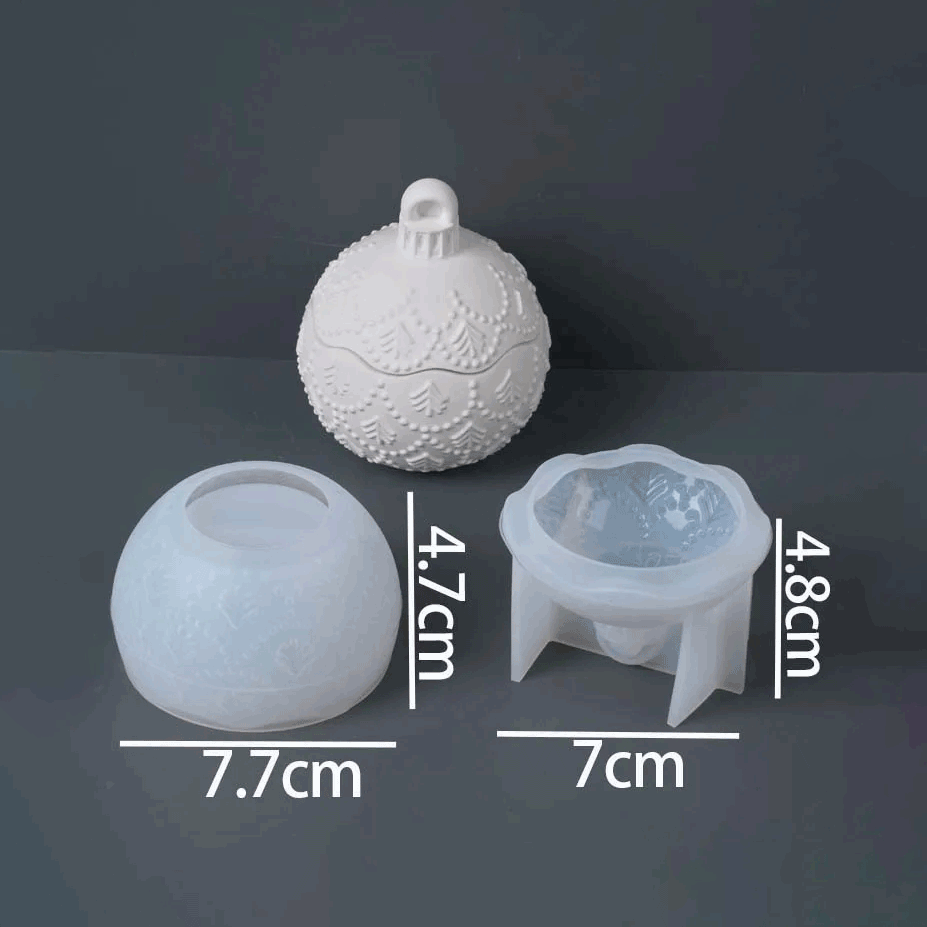 Tholan Loop Ornament Jar Silicone Mold