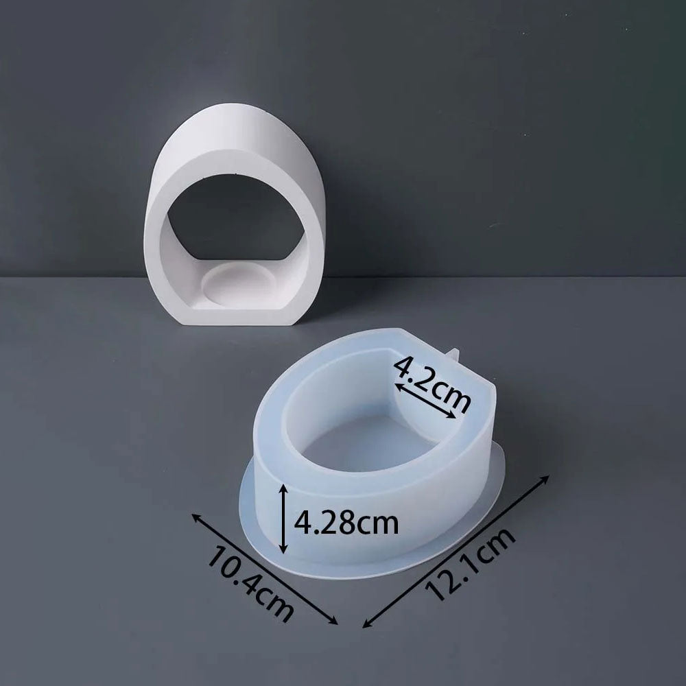 Hollow Bunny Egg Tea Light Holder Mold Hollow Egg