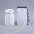 Saccen Ruffle Fortune Bag Silicone Mold Large