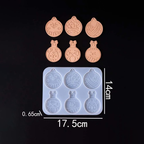 Linora Hanging Christmas Ornament Silicone Mold Set