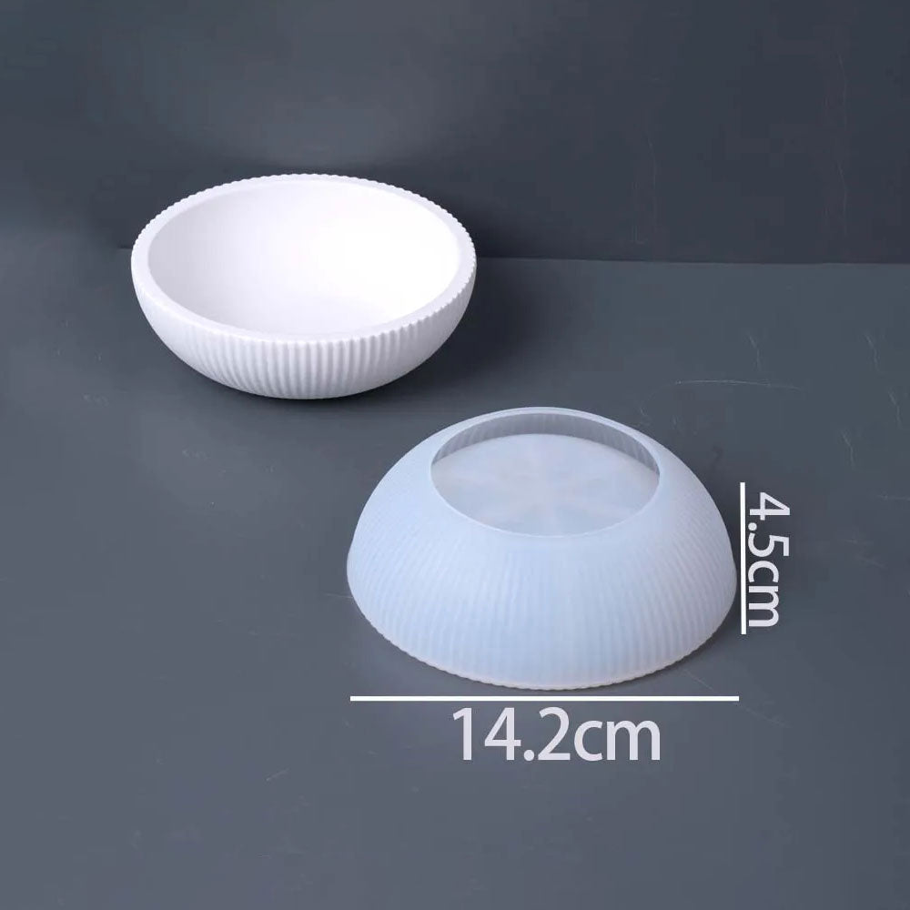 Striven Flute Bowl Silicone Mold