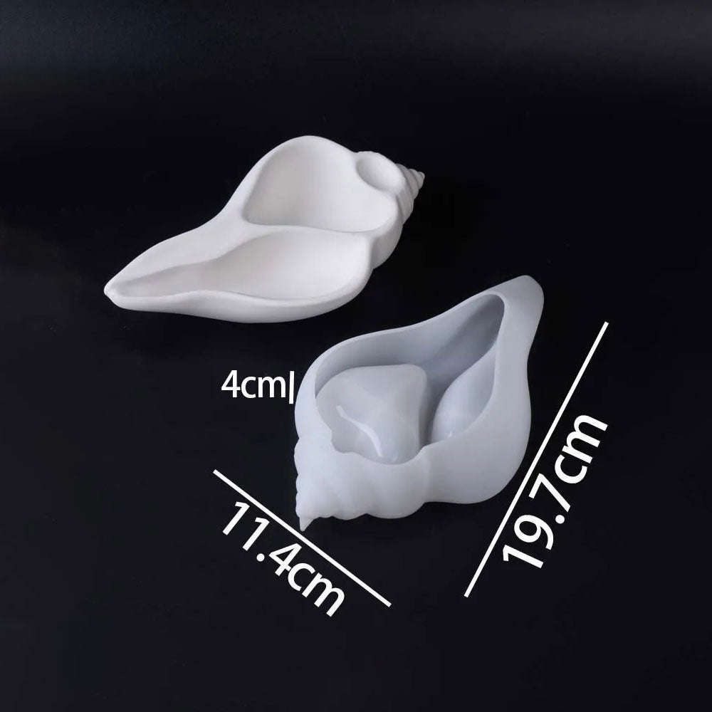 Voluna Spire Conch Dish Silicone Mold Large