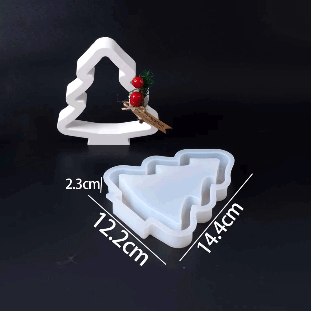 Limora Hollow Christmas Tree Silicone Mold