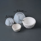 Corda Braid Bowl Silicone Mold