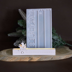 Santa Claus Christmas Countdown Light Silicone Mold