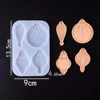 Linora Hanging Christmas Ornament Silicone Mold Set