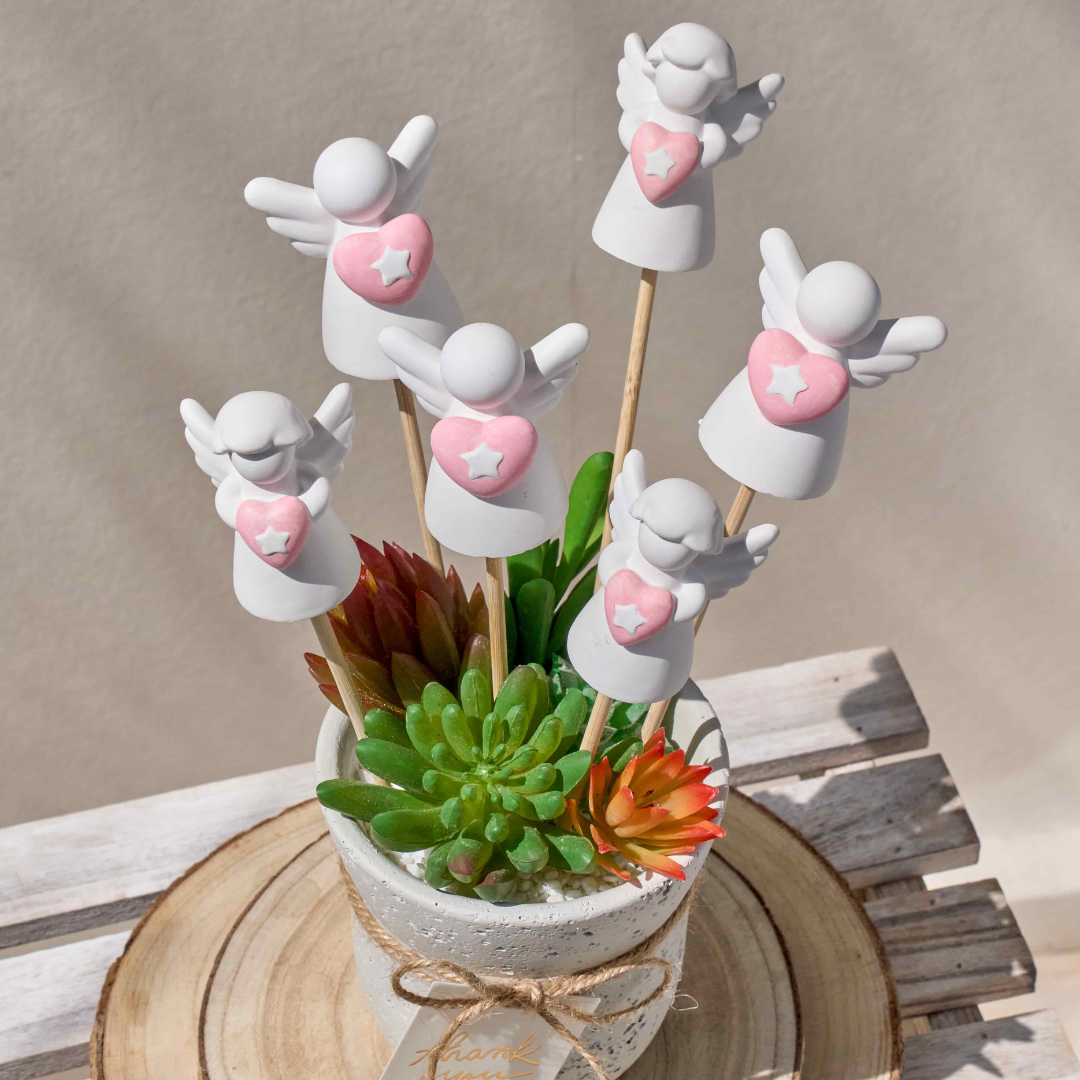 Angel Silicone Mold for Resin or Plaster Figurines