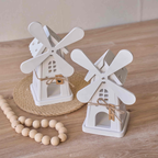 Rotating Windmill House Ornament Silicone Mold Kit