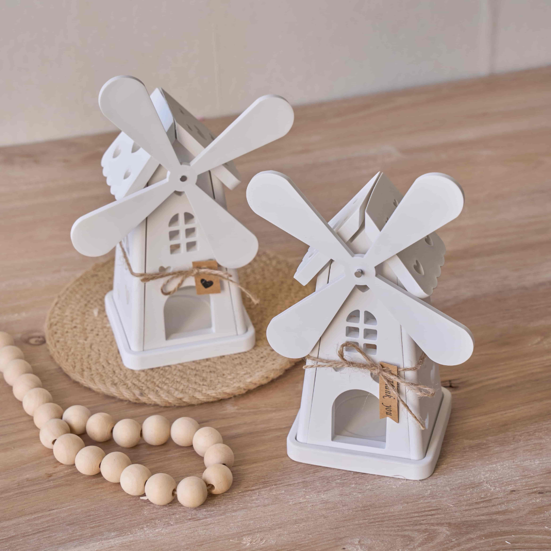 Rotating Windmill House Ornament Silicone Mold Kit