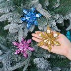 8Pcs Snowflake Resin Silicone Mold Set