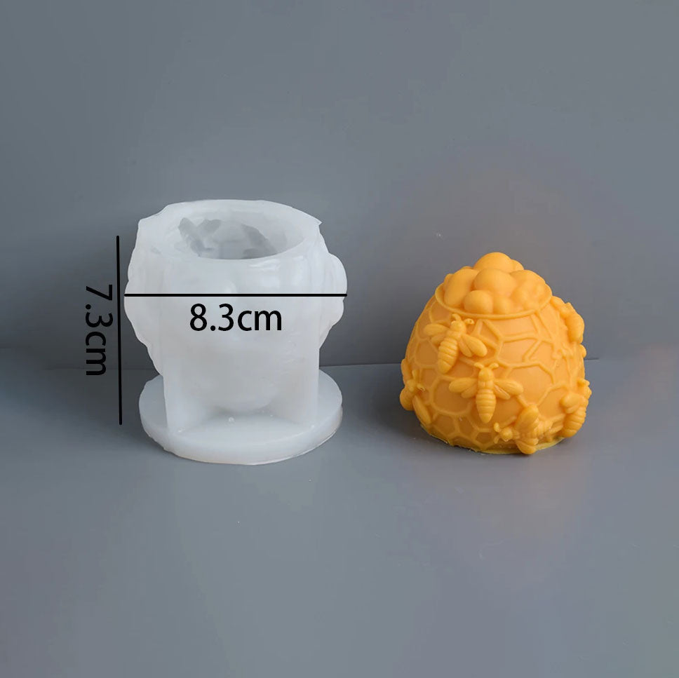 Alveon Comb Beehive Silicone Mold Swarm Hive