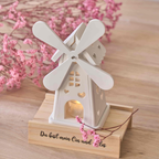 Rotating Windmill House Ornament Silicone Mold Kit