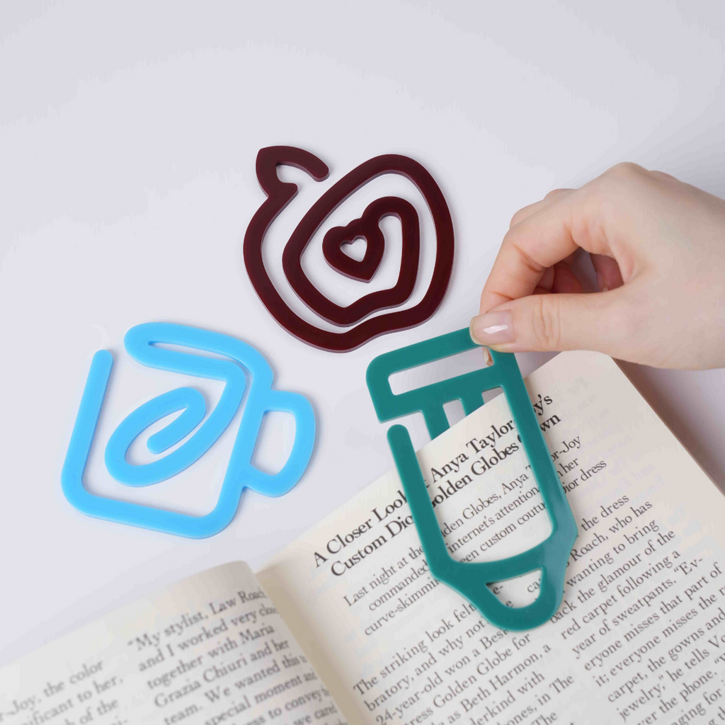 Resin Bookmark & Paperclip Silicone Mold