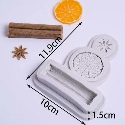 5pcs Autumn Pumpkin & Spice Silicone Mold Set