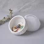 Narsis Relief Narcissus Bowl Silicone Mold