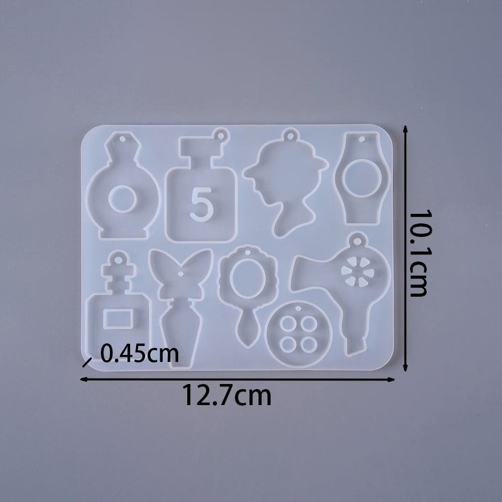 New Pendant Resin Molds - 4 Options